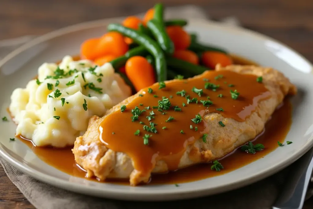 chicken and gravy