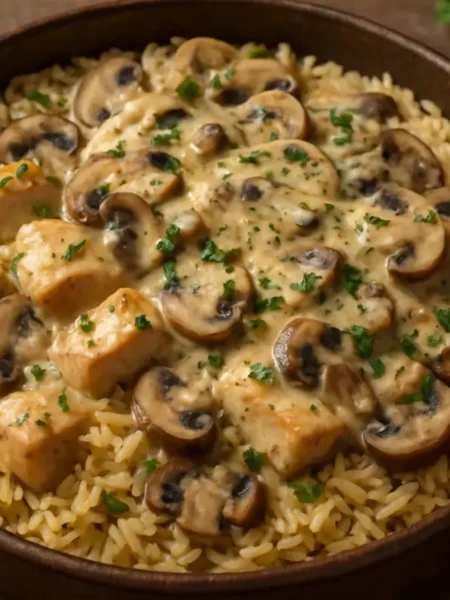 Best Cream of Mushroom Chicken and Rice in 30 Minutes 2 cream of mushroom chicken and rice