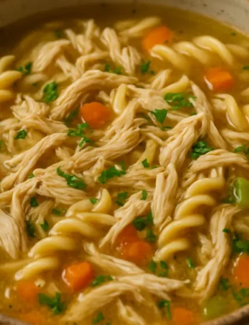 Gluten-free chicken noodle soup