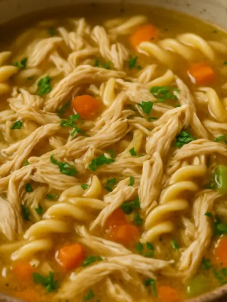 Gluten-Free Chicken Noodle Soup 1 Gluten-free chicken noodle soup