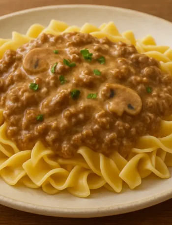 ground beef stroganoff recipe: How to Make It Extra Creamy 1 ground beef stroganoff recipe